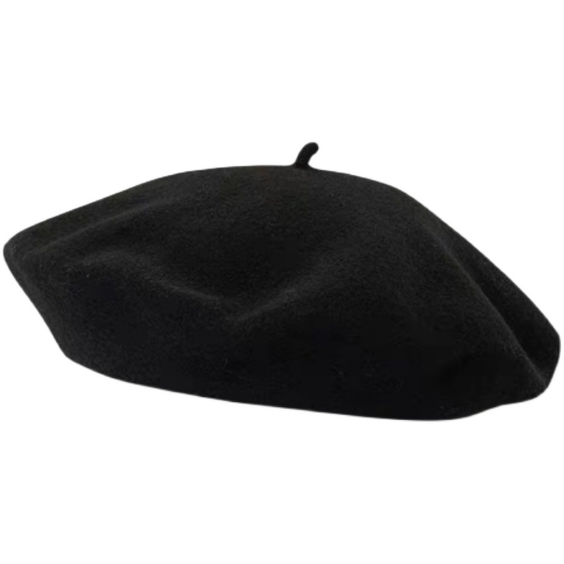 Beret French Wool - Berretto Classico da Donna in Lana,