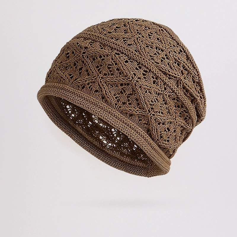 Beanie Cuffed Knit - Cappelli da Donna con Risvolto e
