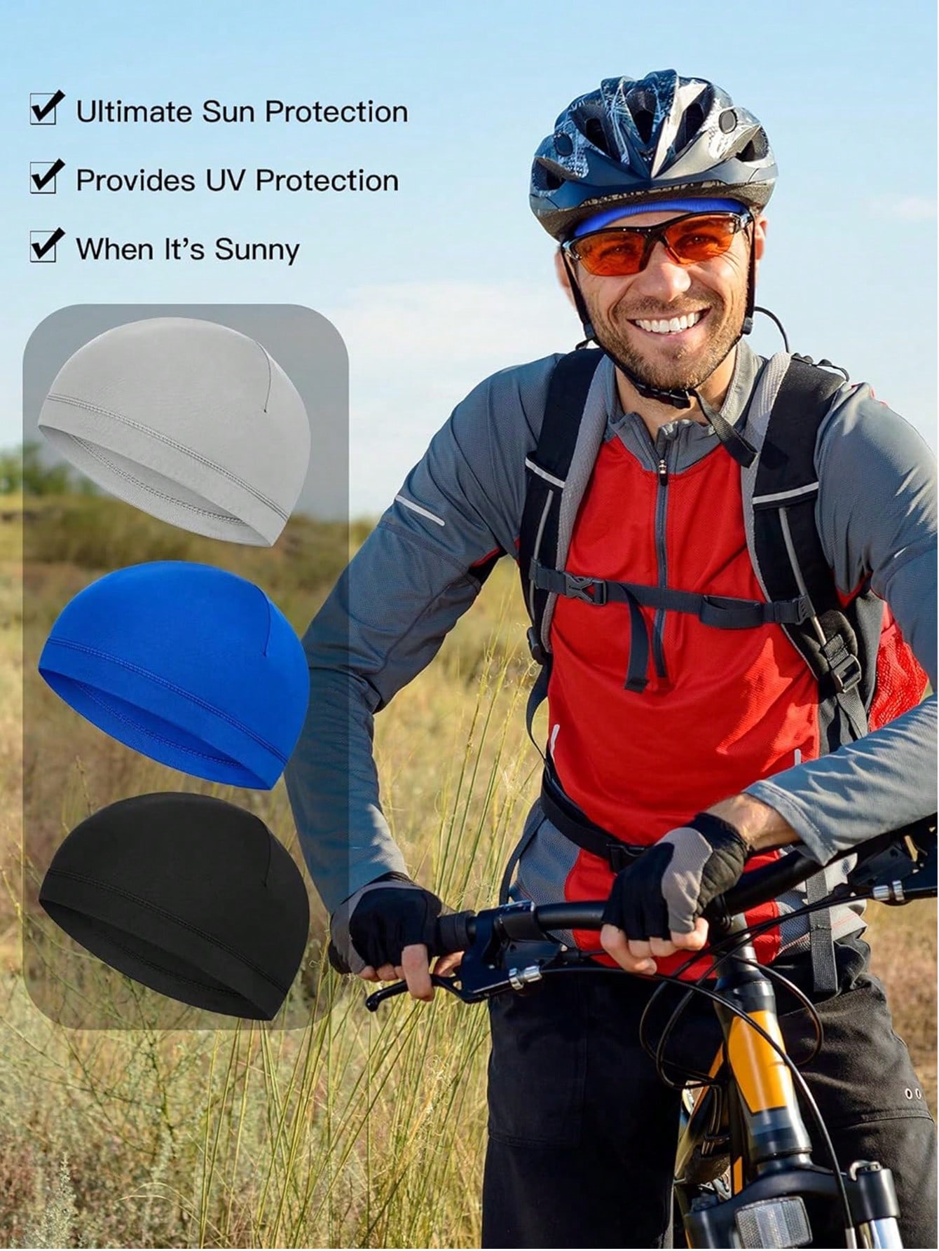 1 Pezzo di Cappello Sottocasco - Skull Cap Helmet Liner recensione e prezzo