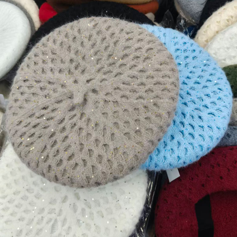 Berretto da donna lavorato a m - Beret French Wool recensione e prezzo
