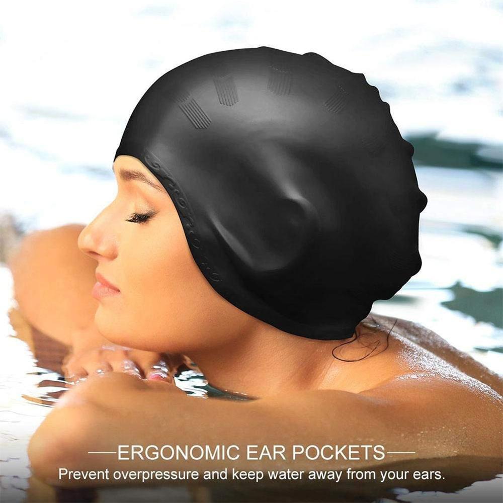 Cuffia da nuoto elastica alta  - Swim Hat Silicone recensione e prezzo