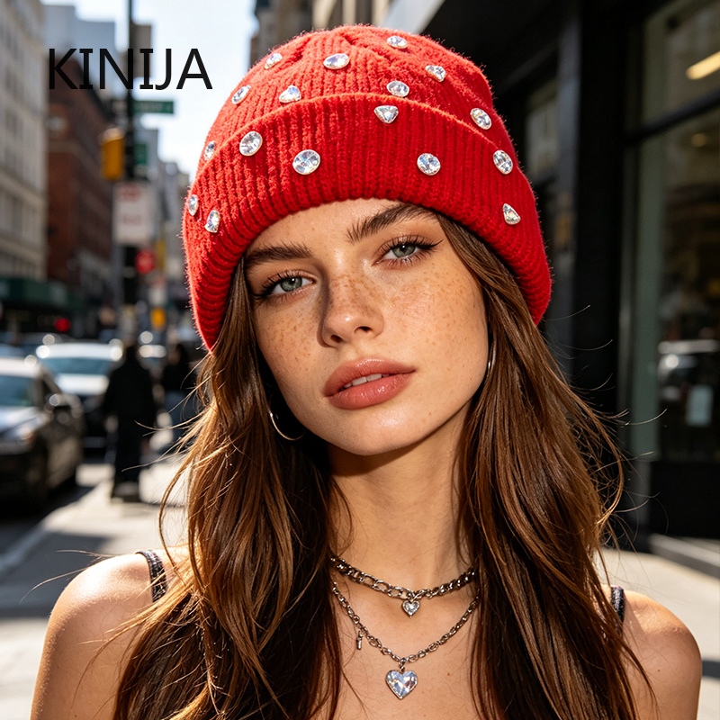 Berretto Invernale da Donna in - Beanie Cuffed Knit recensione e prezzo